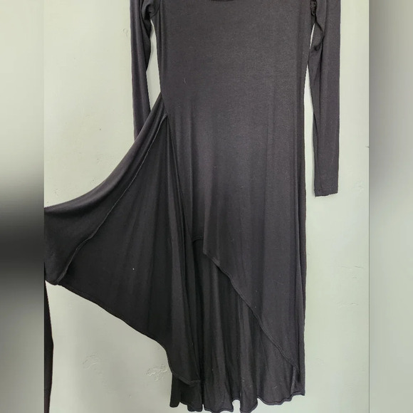 Saint + Sofia Deep Square Neck Wrap Style Dress sz 6 - Picture 3 of 5